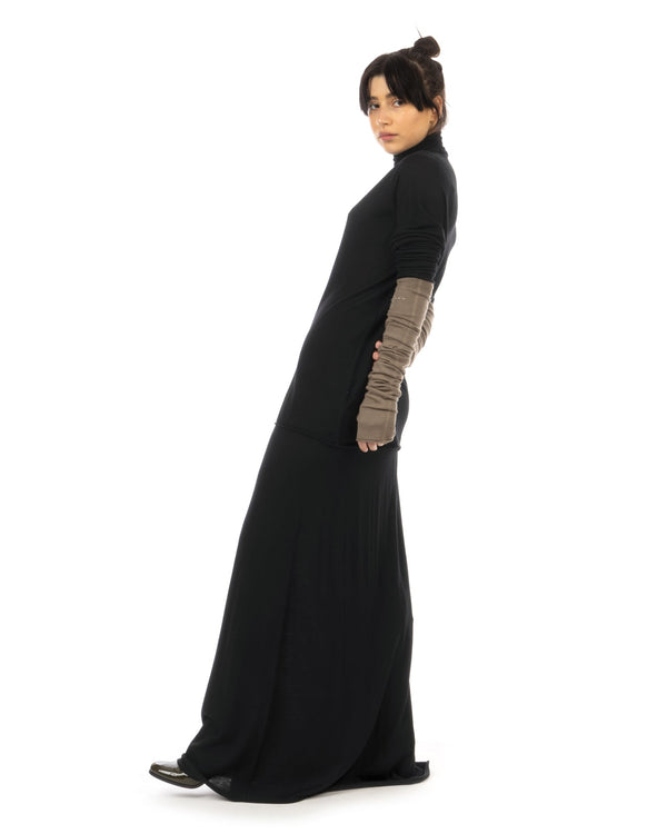 SO GOOD TO WEAR | Tallinn Skirt Black - Concrete