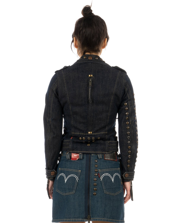 Levi's Red | 295140 Girls Denim Jacket Studpunk - Concrete