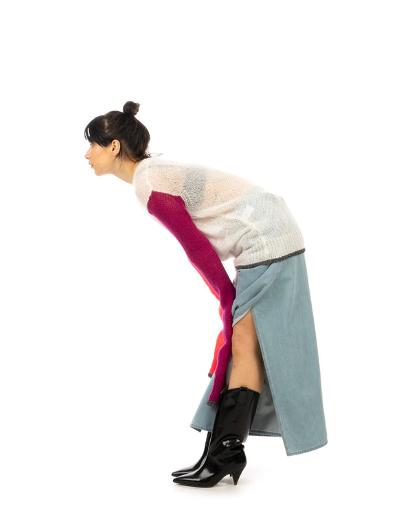 Marios | Short Sweater Multicolor - Concrete