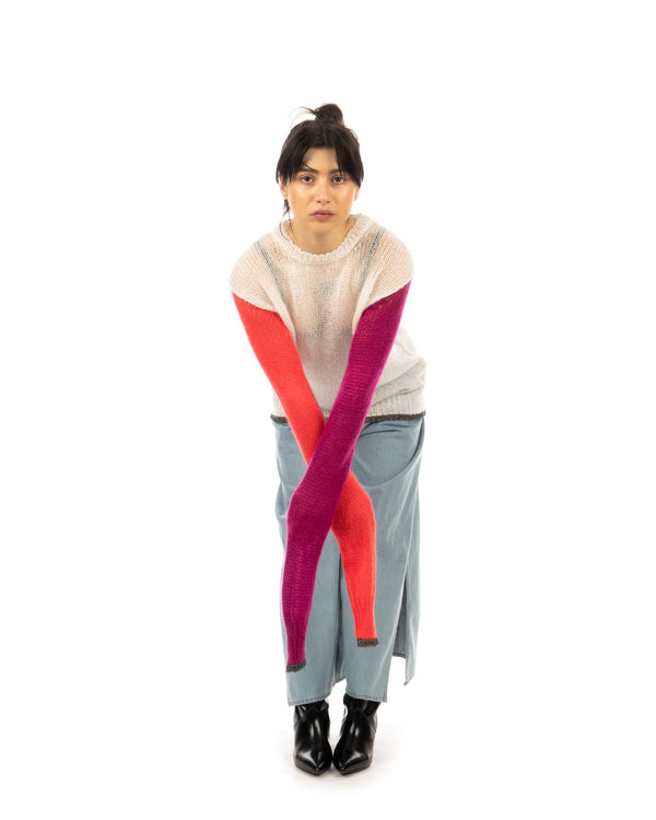 Marios | Short Sweater Multicolor - Concrete
