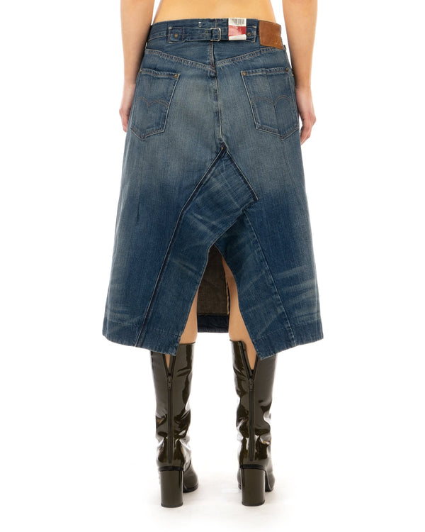 Levi's Vintage Clothing | 1906 501 Bunkhouse Skirt - Concrete