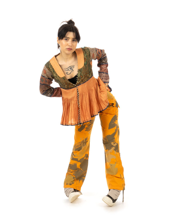 Griffin | GFC07 Archback Pant Orange Camo - Concrete