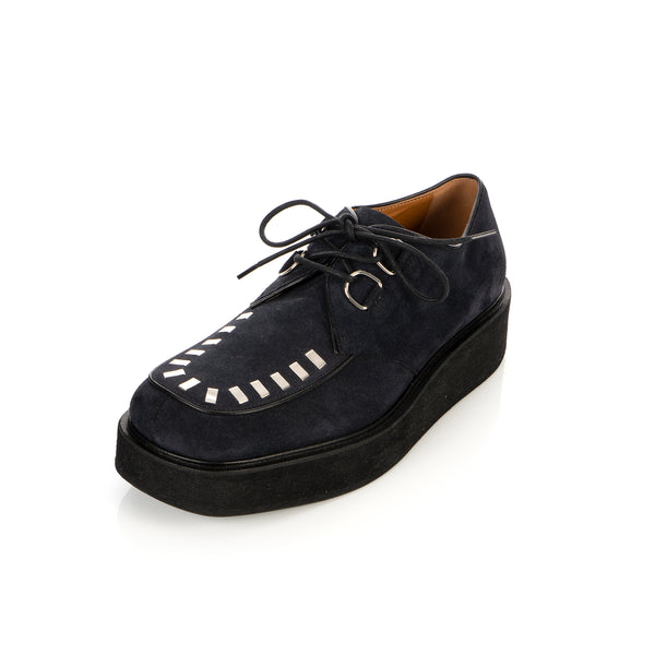 Marni | Laced Brogue Shoes ALMR003303 - Concrete