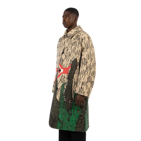 Walter Van Beirendonck | Khiva Coat Camel - Concrete