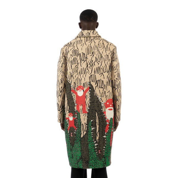 Walter Van Beirendonck | Khiva Coat Camel - Concrete