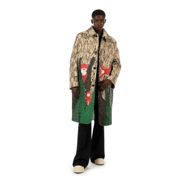 Walter Van Beirendonck | Khiva Coat Camel - Concrete