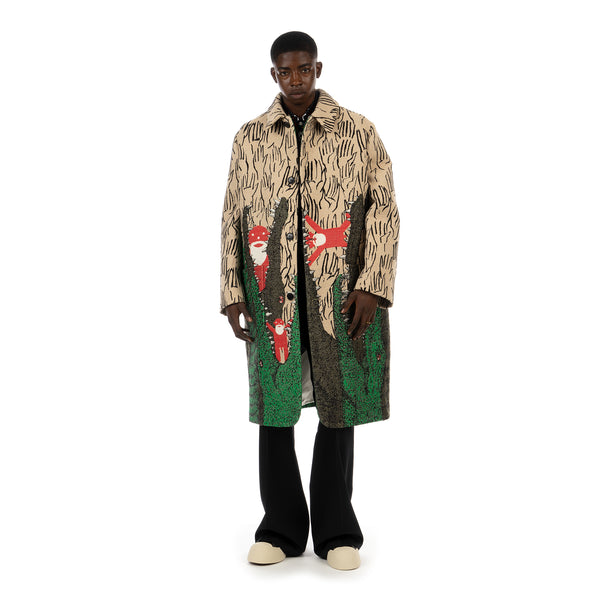 Walter Van Beirendonck | Khiva Coat Camel - Concrete