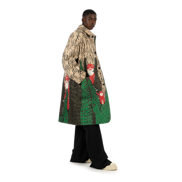 Walter Van Beirendonck | Khiva Coat Camel - Concrete