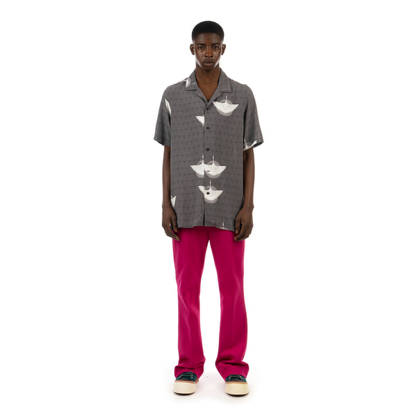 GFOOT | Crane Holiday Shirt Black - Concrete