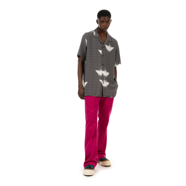 GFOOT | Crane Holiday Shirt Black - Concrete