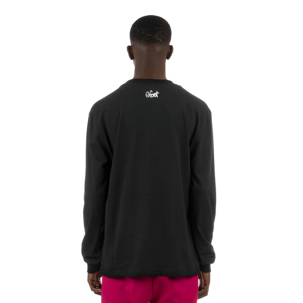 GFOOT | Death From Below L/S T-Shirt Black - Concrete
