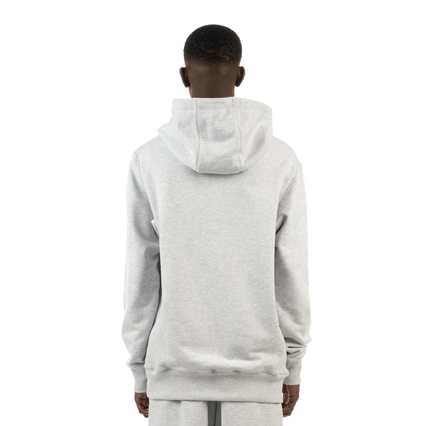 GFOOT | Script Hoodie Grey Marl - Concrete