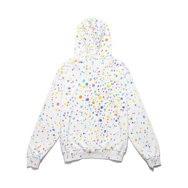 CLOT | Paintsplatter Hoodie (Hand Finished) White - Concrete