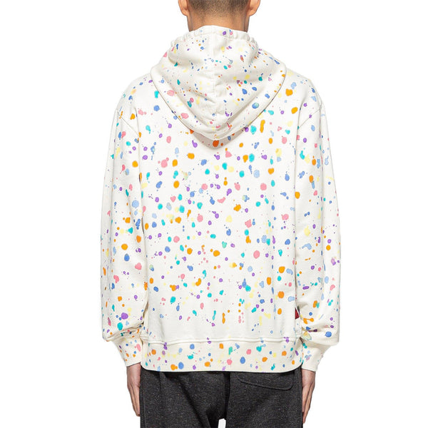 CLOT | Paintsplatter Hoodie (Hand Finished) White - Concrete
