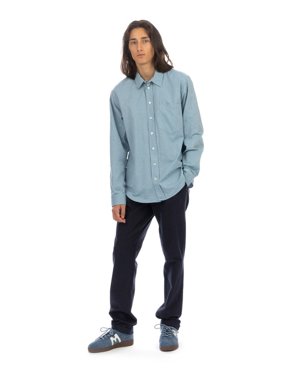 Hansen | 'Raymond' Relaxed Classic Shirt Turquiose - Concrete
