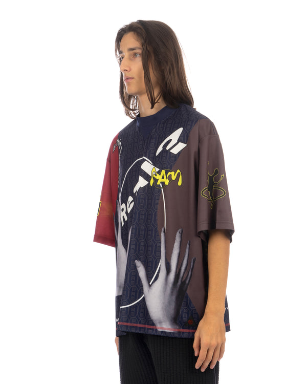 Perks and Mini (P.A.M.) | Phantasy Mock Neck Top Multi - Concrete