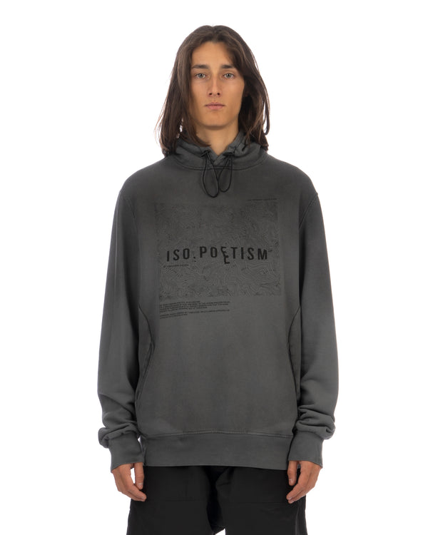 TOBIAS BIRK NIELSEN | H5G1 Serigraphy Hoodie Gargoyle Grey - Concrete