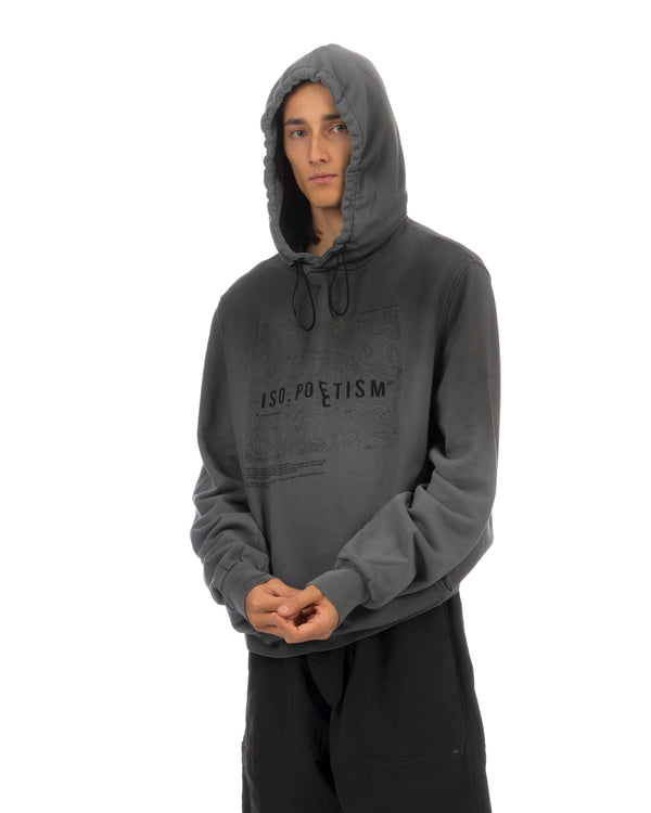 TOBIAS BIRK NIELSEN | H5G1 Serigraphy Hoodie Gargoyle Grey - Concrete