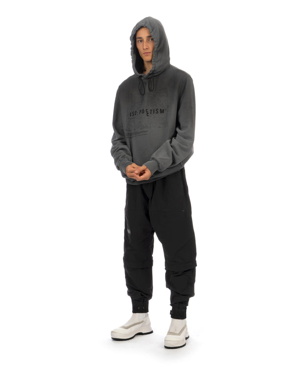 TOBIAS BIRK NIELSEN | H5G1 Serigraphy Hoodie Gargoyle Grey - Concrete