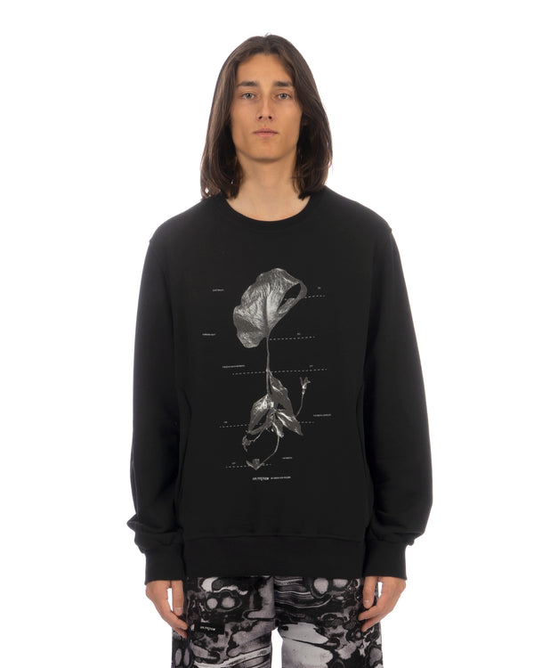 TOBIAS BIRK NIELSEN | SW13 Serigraphy Sweater Black - Concrete