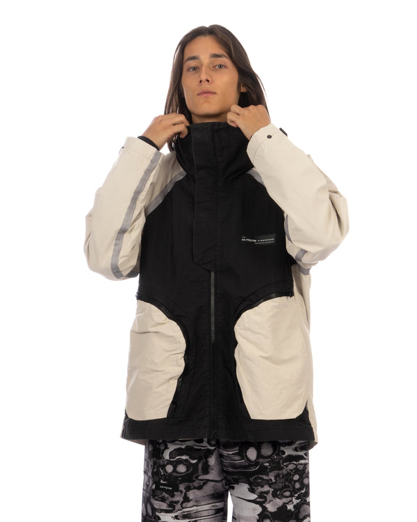 TOBIAS BIRK NIELSEN | C9 Light Zipped Jacket Black / Foggy Dew - Concrete