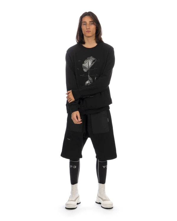 TOBIAS BIRK NIELSEN | SW13 Serigraphy Sweater Black - Concrete