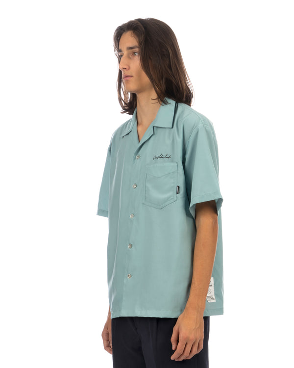NEIGHBORHOOD | Piping Shirt Mint - Concrete