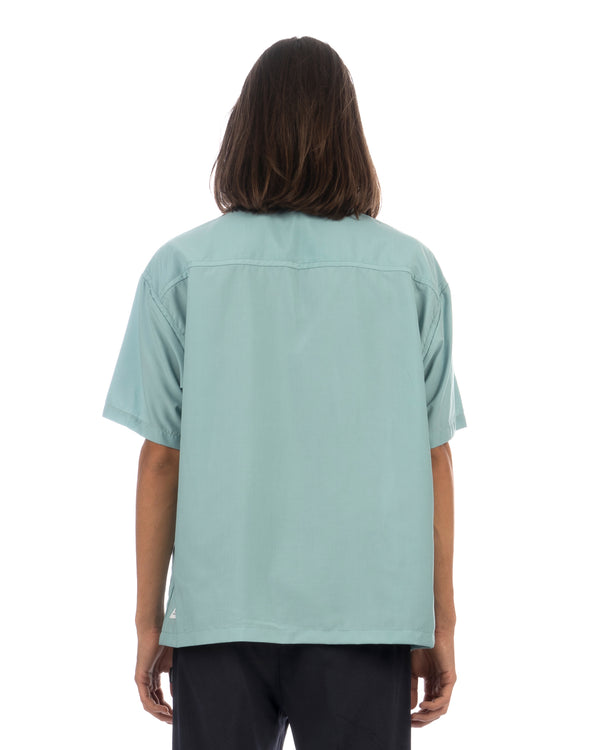 NEIGHBORHOOD | Piping Shirt Mint - Concrete