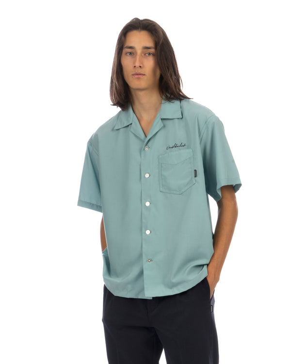 NEIGHBORHOOD | Piping Shirt Mint - Concrete