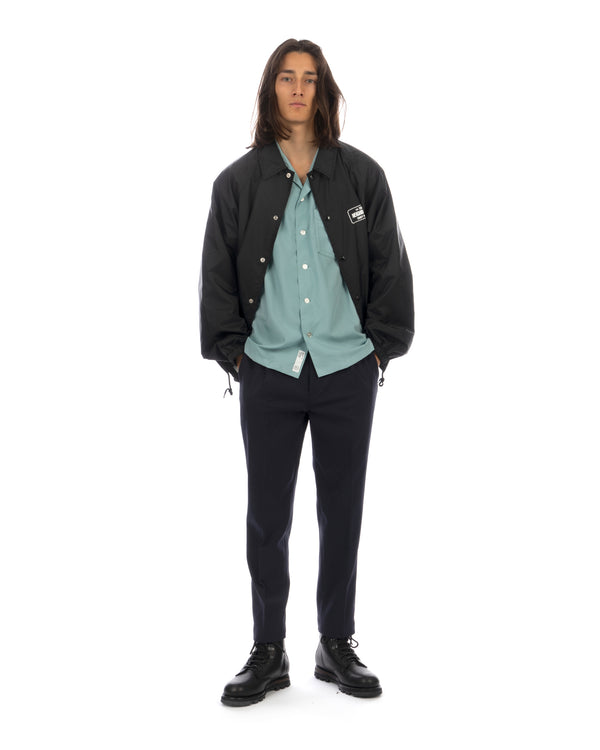 NEIGHBORHOOD | Piping Shirt Mint - Concrete