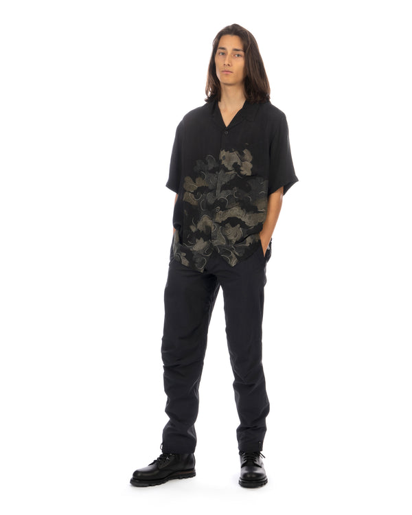 maharishi | 4079 Tech Seamless Trackpants Black - Concrete