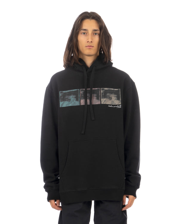 maharishi | 9934 Camo Electric Chair Hoodie Black - Concrete