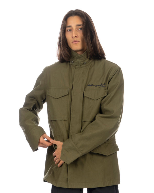 maharishi | 4149 Warhol Dollar M65 Jacket Olive - Concrete