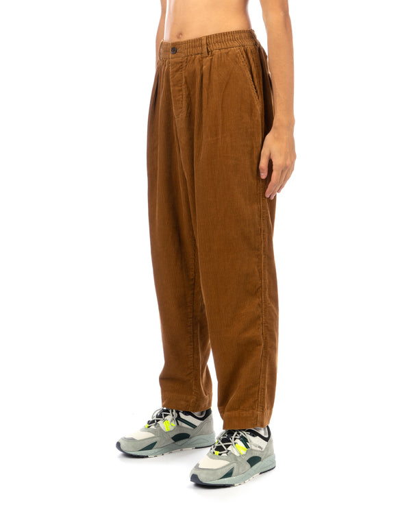 Universal Works | Pleated Track Pant Cumin - Concrete