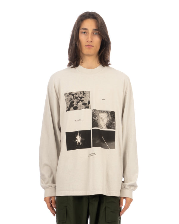 Akomplice | x Synchrodogs Synchronicity LS T-Shirt Cement - Concrete