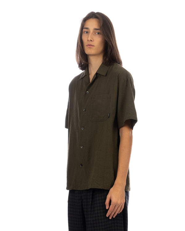 NEIGHBORHOOD | Dobby Shirt Olive Drab - Concrete