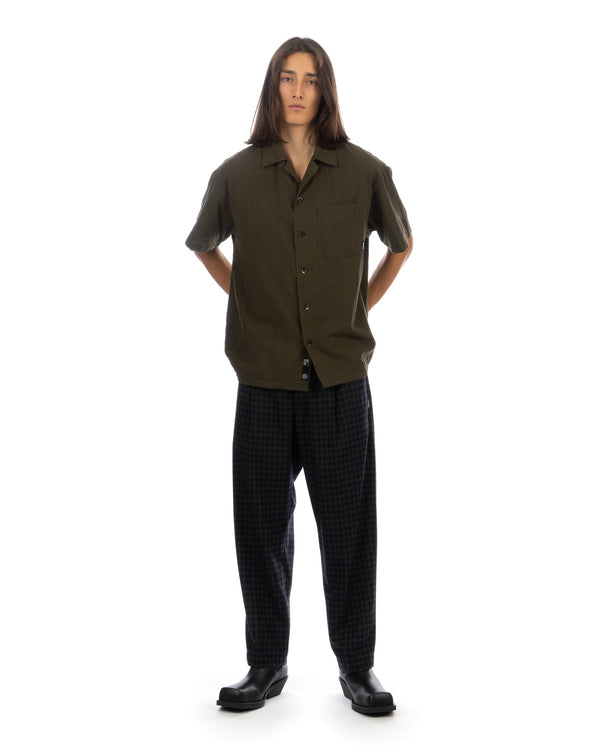 NEIGHBORHOOD | Dobby Shirt Olive Drab - Concrete