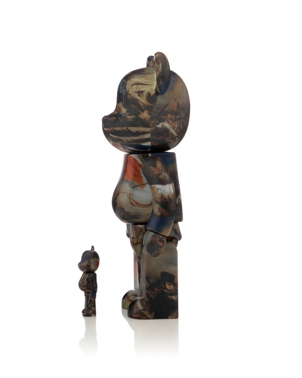 Medicom Toy | Be@rbrick 400% & 100% Eugène Delacroix - Concrete