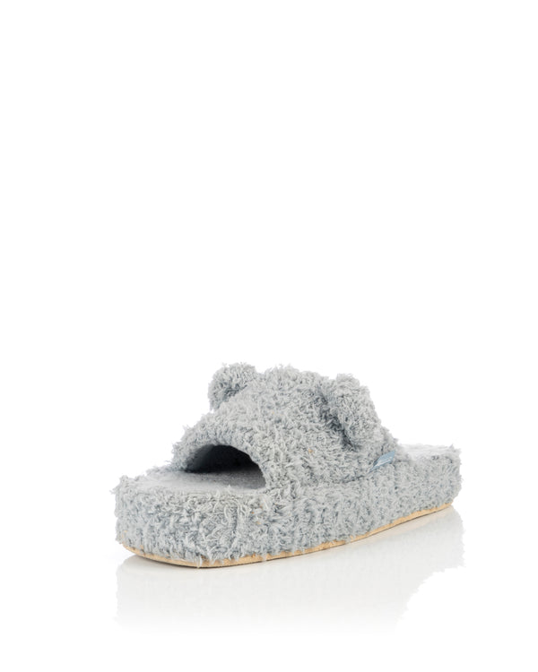 Be@rbrick | x GELATO PIQUE Slippers Mint / White - Concrete
