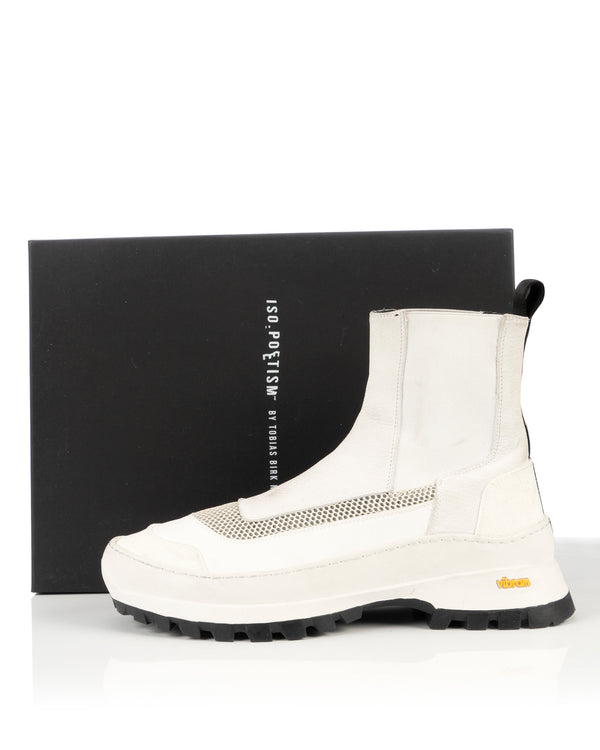TOBIAS BIRK NIELSEN | SHO5 Functional Chelsea Boots Off White - Concrete