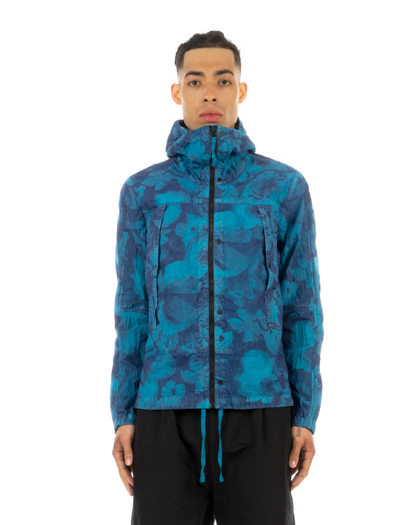 NEMEN | Neon Windbreaker Jacket Blue Cyan - Concrete