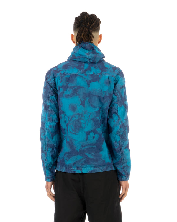 NEMEN | Neon Windbreaker Jacket Blue Cyan - Concrete