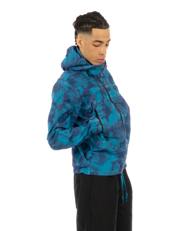 NEMEN | Neon Windbreaker Jacket Blue Cyan - Concrete