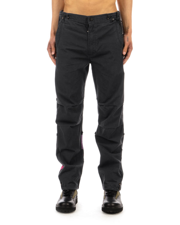 maharishi | x Warhol 3687 Flowers Snopants Black - Concrete