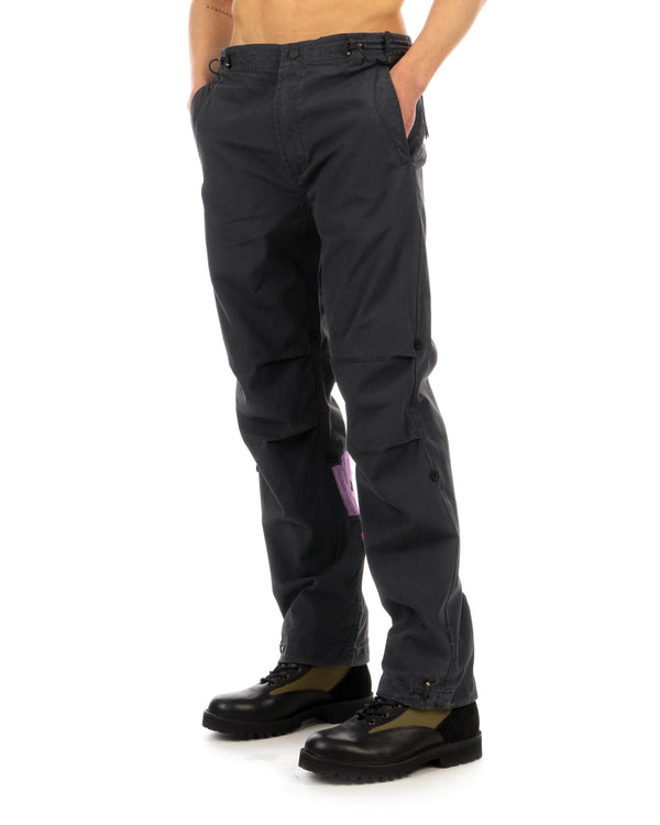 maharishi | x Warhol 3687 Flowers Snopants Black - Concrete