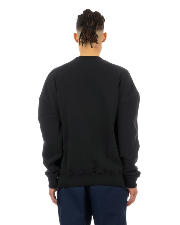 Henrik Vibskov | The Sun Roundneck Sweat Black - Concrete