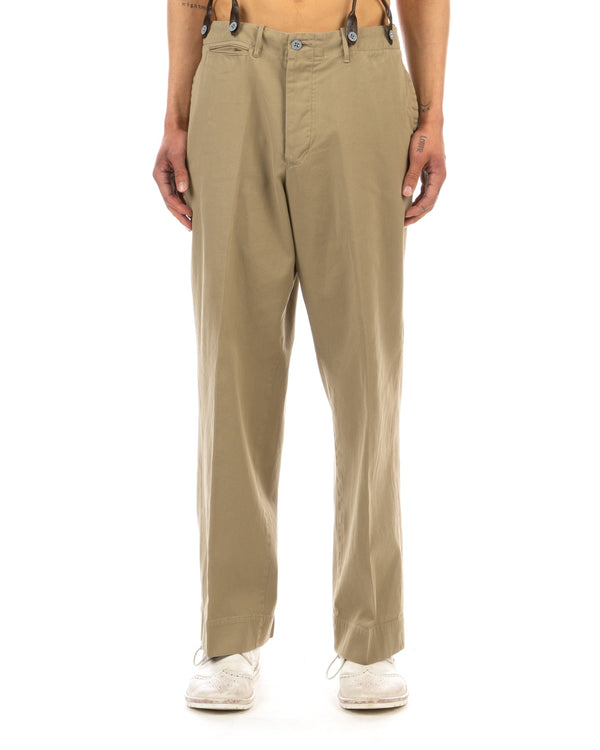 Haversack | Cotton Pants Khaki  861226-31 - Concrete