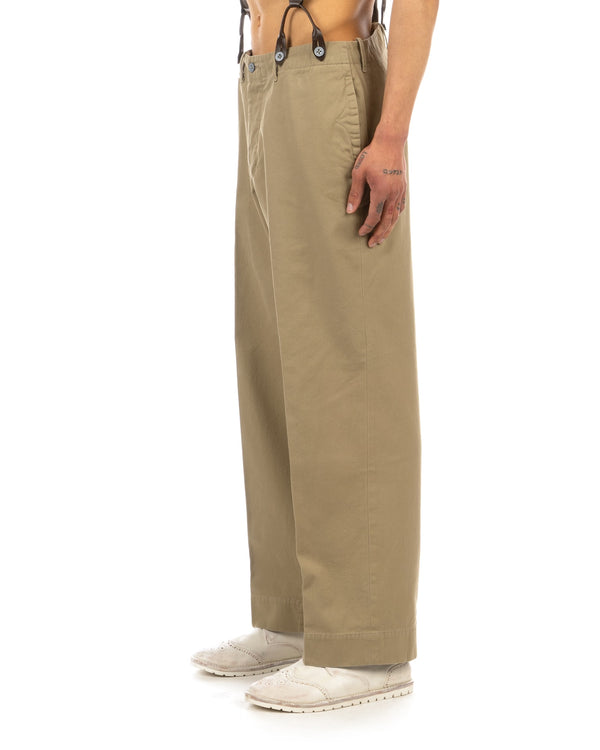 Haversack | Cotton Pants Khaki  861226-31 - Concrete