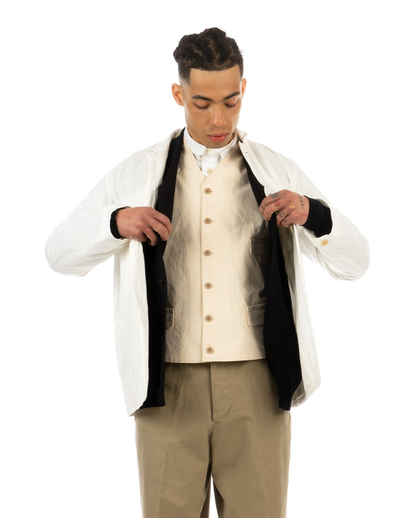 Haversack | C/N Typewriter Slouch Jacket White - Concrete