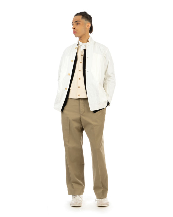 Haversack | C/N Typewriter Slouch Jacket White - Concrete